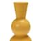9&#x22; Yellow Spheres Stoneware Vase